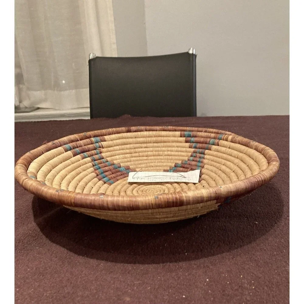 African Woven Baskets four african